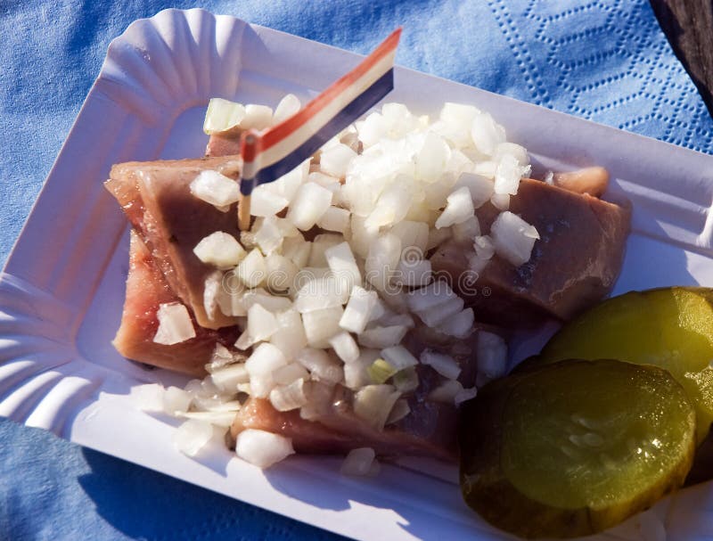 Dutch herring stock image. Image of dutch, flag, herring 96562653