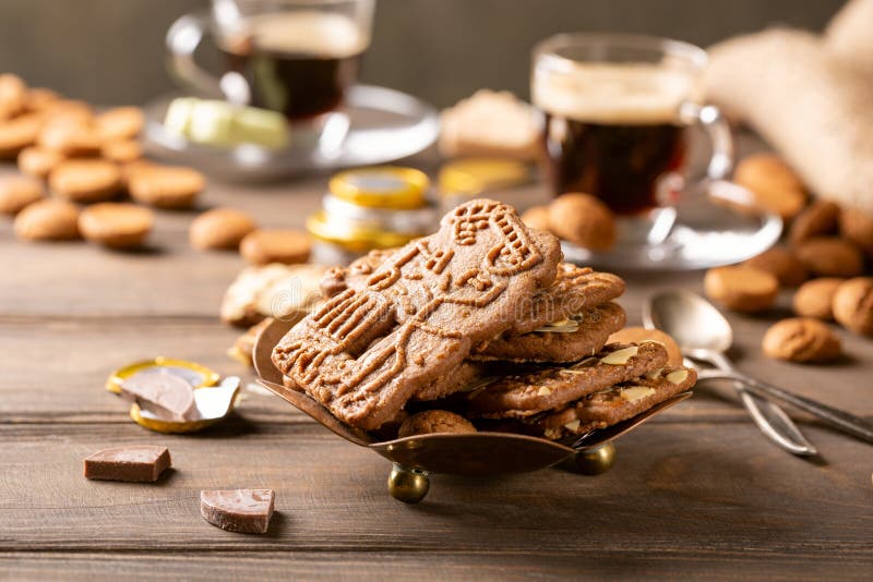 Dutch holiday Sinterklaas festive breakfast