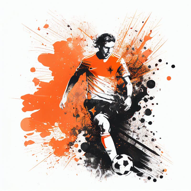 National Dutch Football Logo Editorial Photo - Illustration of