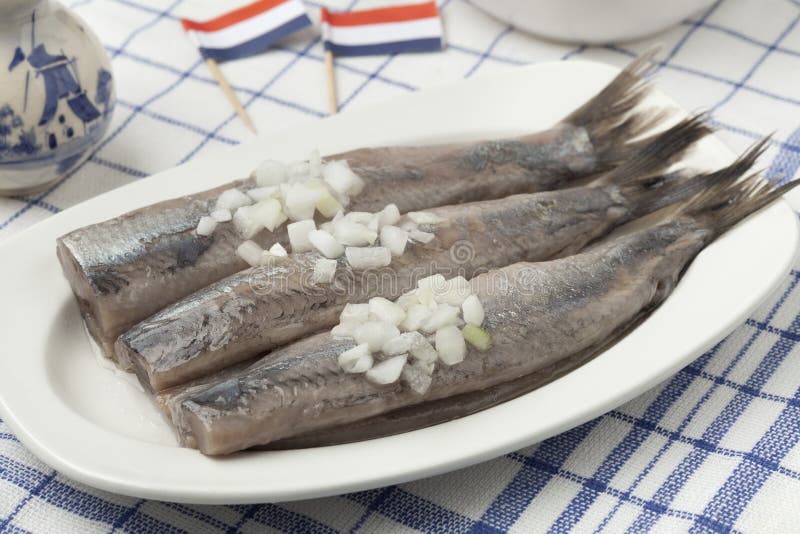 Dutch raw herring stock image. Image of dutch, snack 44593901
