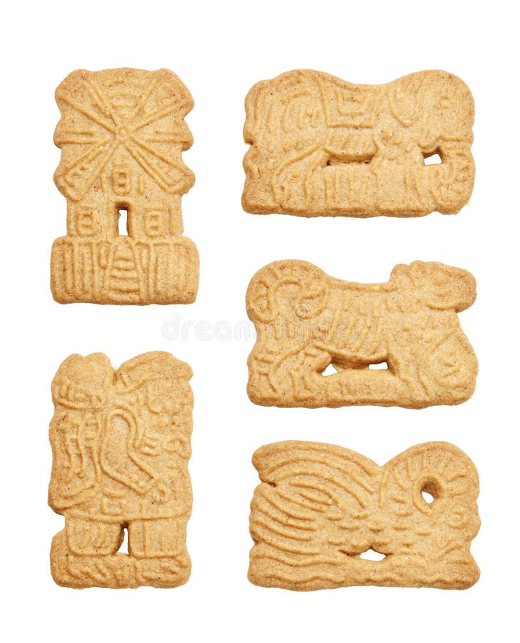 Dutch Speculaas Biscuits And Ingredients Stock Photo Image of season