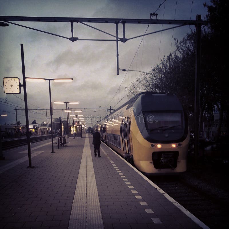 Dutch train station