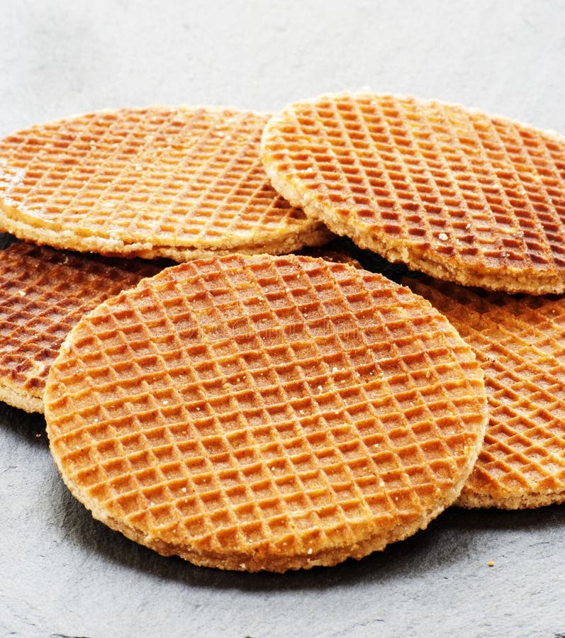 Dutch Waffles stock photo. Image of delicious, eating 49789478