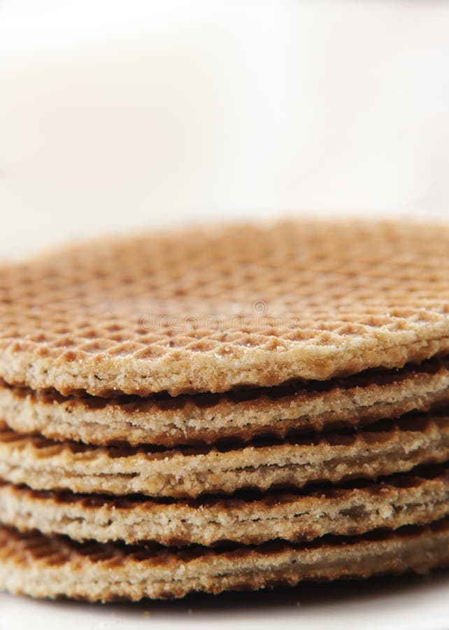 Dutch Waffles close up stock photo. Image of honey, closeup 81918350