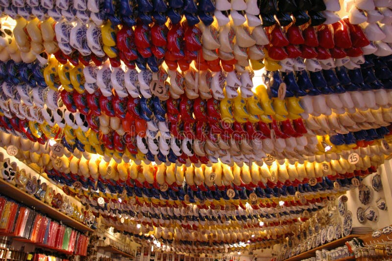 Dutch wooden shoes