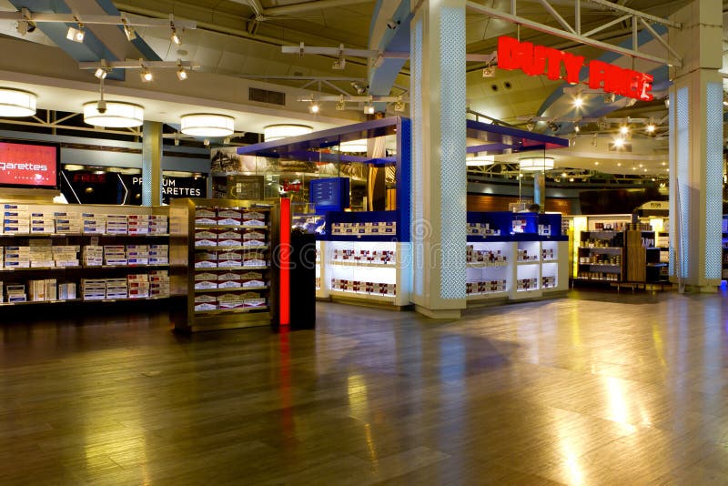 Duty free shop in istambul