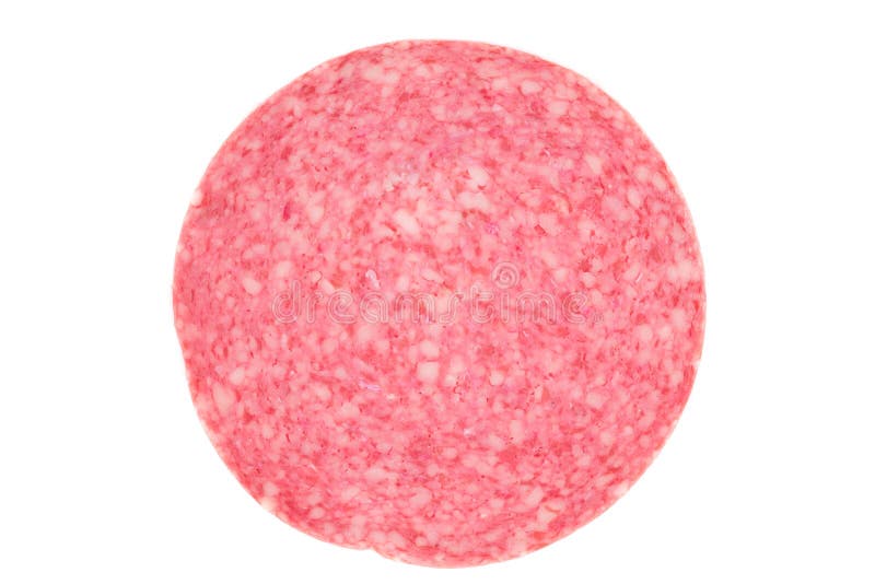 Salami plasterek obraz stock. Obraz złożonej z zimno 64890725