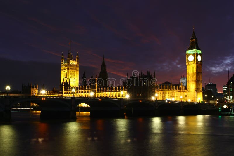 duży Ben linia horyzontu England London zdjęcia royalty free duży Ben linia horyzontu England London zdjęcia royalty free