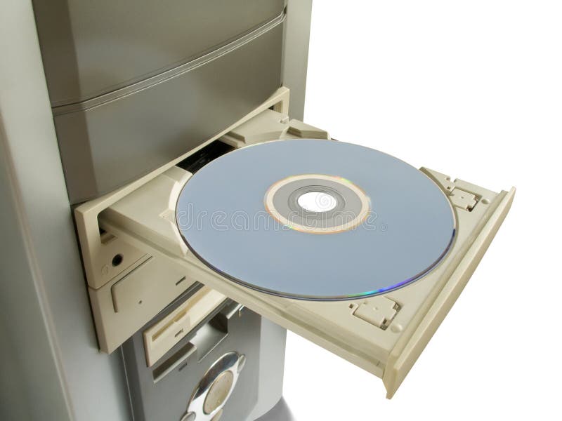 Dvd, cd disc in open drive
