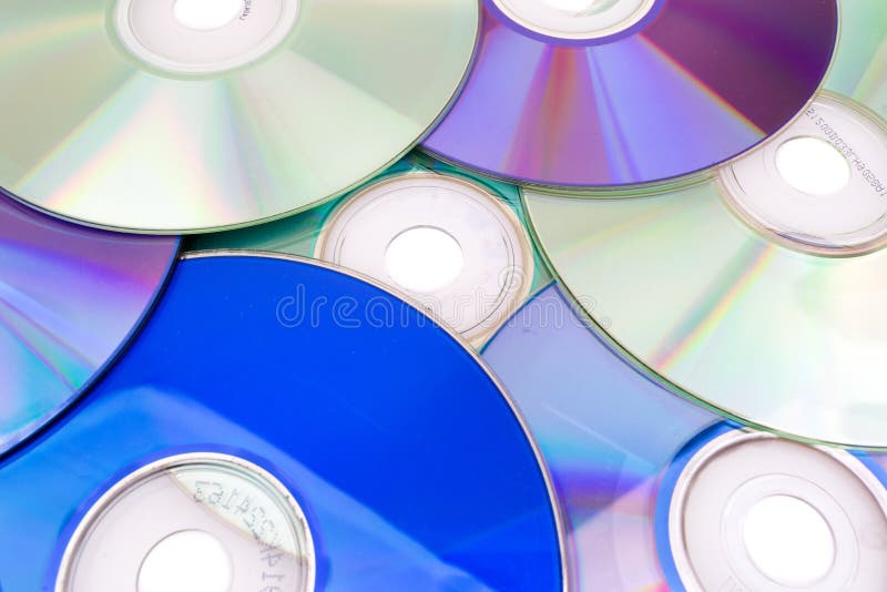 DVD et fond CD