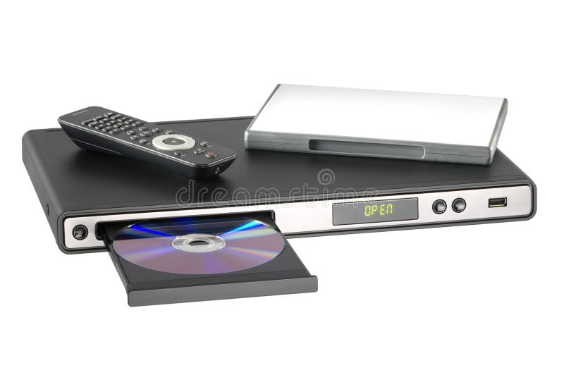 Dvd Player Isolated Royalty-Free Images, Stock Photos & Pictures