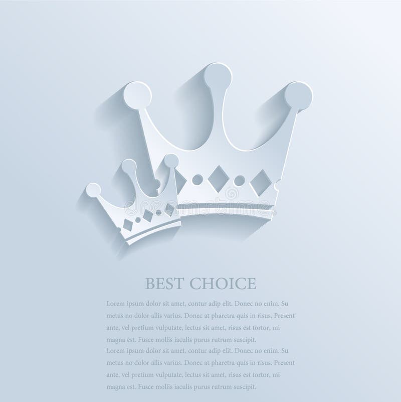 Dwa korony royalty ilustracja Dwa korony royalty ilustracja