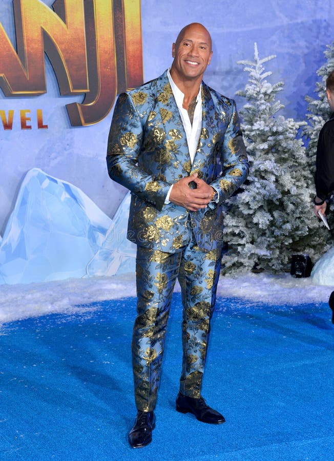 Dwayne Johnson foto de archivo libre de regalías