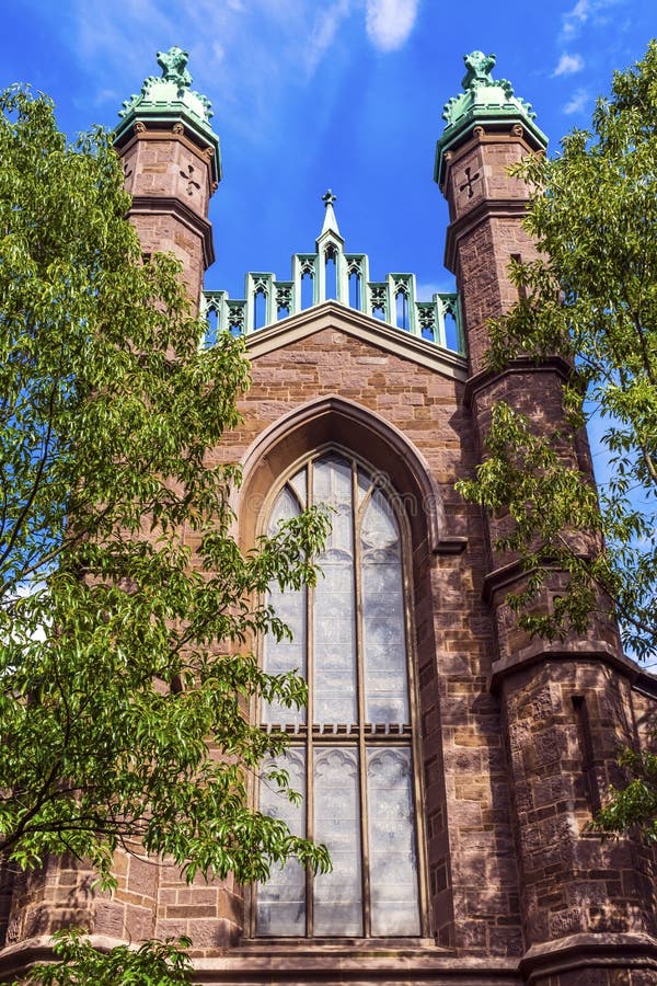 Dwight Hall Old Campus Yale University New Haven Connecticut Immagine