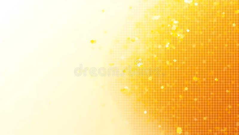 A dynamic abstract background featuring a gradient transition from soft yellow to bright orange vector illustration