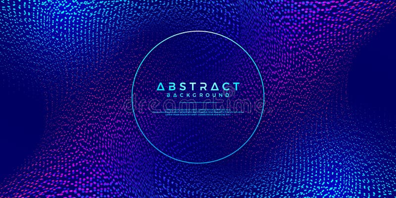 Dynamic abstract liquid flow particles background. Abstract particles background. Eps10 Vector background vector illustration