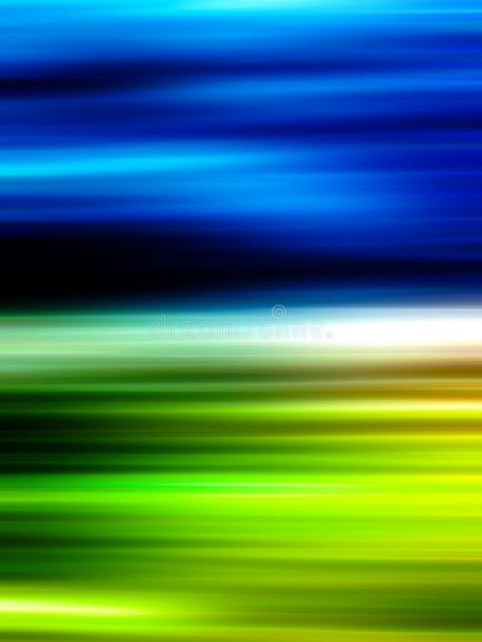 Dynamic Blue and Green Blurry Background vector illustration