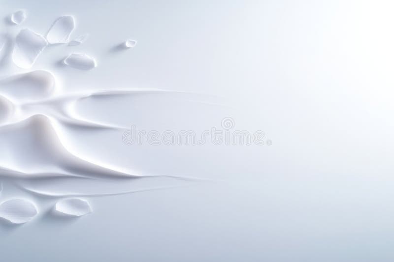 Dynamic and calming abstract white brush strokes create a serene artistic atmosphere for inspiration royalty free stock photography