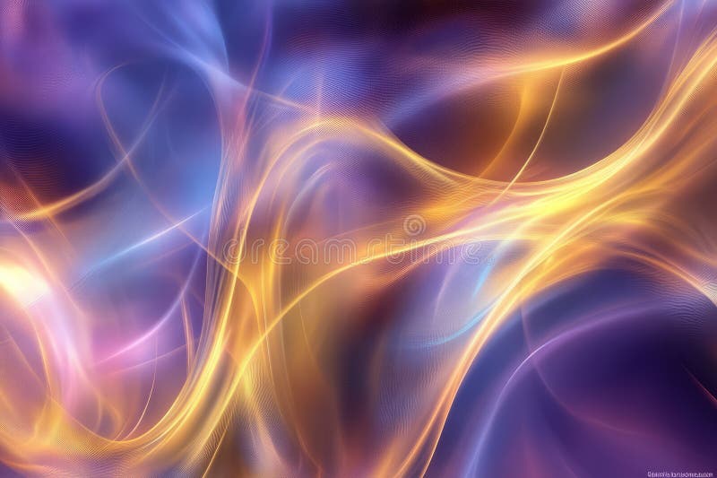 A dynamic, colorful abstract background featuring shifting, iridescent waves. The smooth, flowing stock images