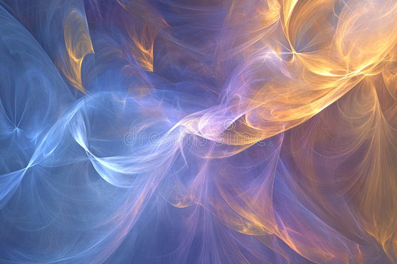 A dynamic, colorful abstract background featuring shifting, iridescent waves. The smooth, flowing royalty free stock image