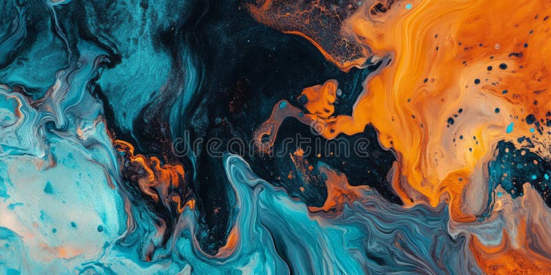A dynamic, colorful abstract background inspired by liquid metal. The glossy, flowing surface stock photos