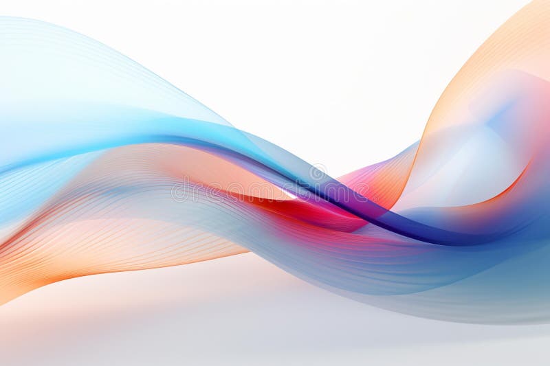 Dynamic Convergence: Abstract Illustration of Competitive Energy royalty free illustration