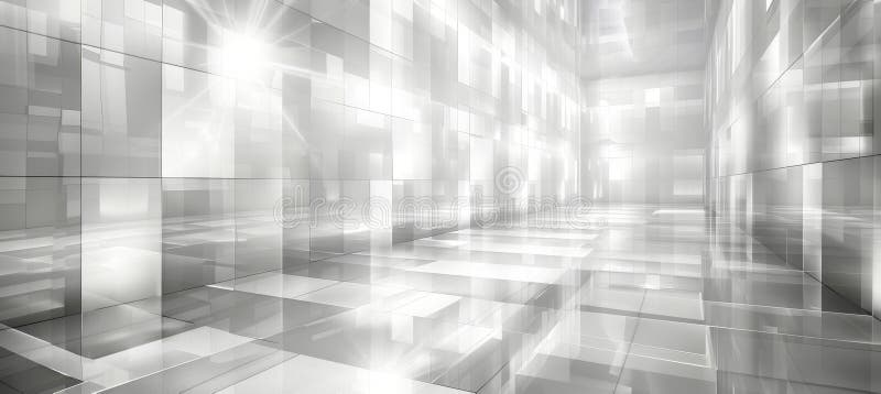 Dynamic 3d business background with extensive area for text placement and copy space, Generated by AI