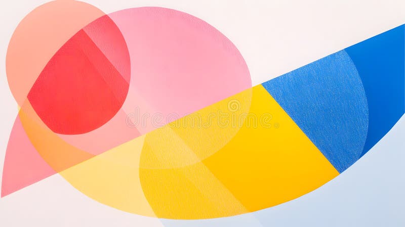 Abstract Overlapping Circles Design Good Resolution Stock Photo stock illustration