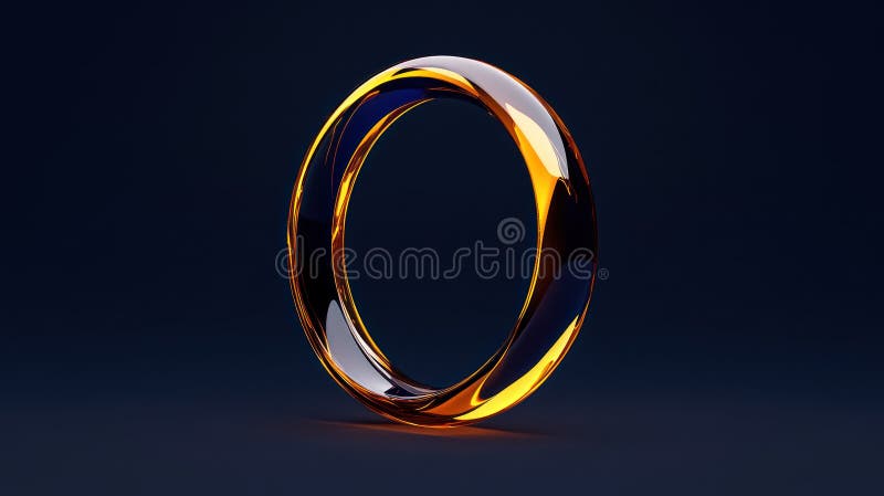 Dynamic Gradient Logo Element for Modern Business Design stock illustration