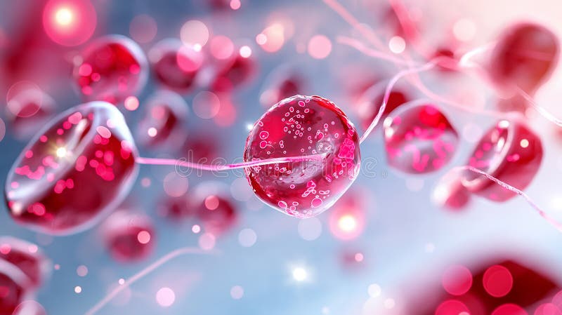 Dynamic and Interactive Visualization of Red Blood Cells in Continuous Motion for InDepth Comprehensive Analysis and stock photos