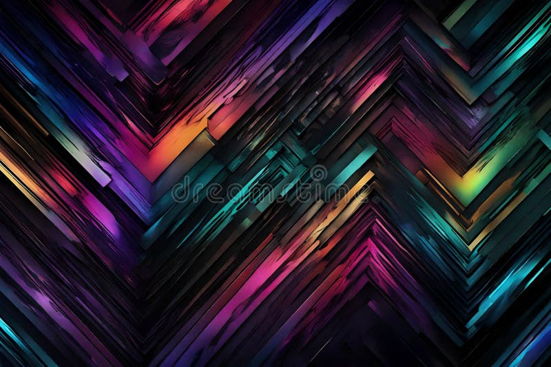 A dynamic mixture of RGB colors spiraling and blending around each other over a dark background. Abstract art showcasing a vibrant vector illustration