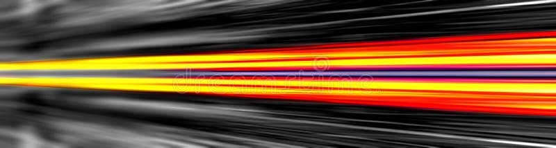 Dynamic light beams banner royalty free stock image