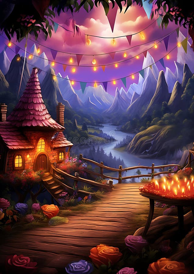 Dynamic party accents royalty free illustration