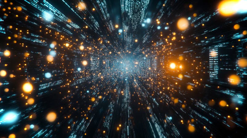 Dynamic visual representation of AI technologies in vibrant 4K resolution stock photos