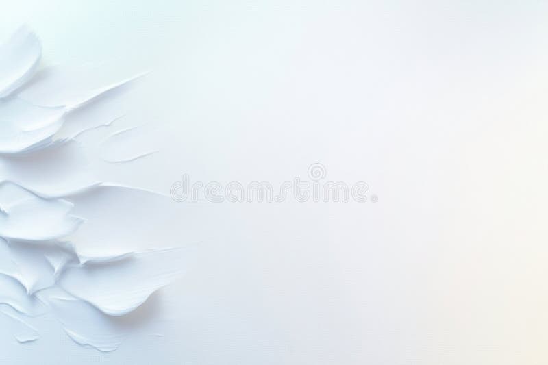 Dynamic white brush strokes create a calming abstract texture in a light background royalty free stock photography