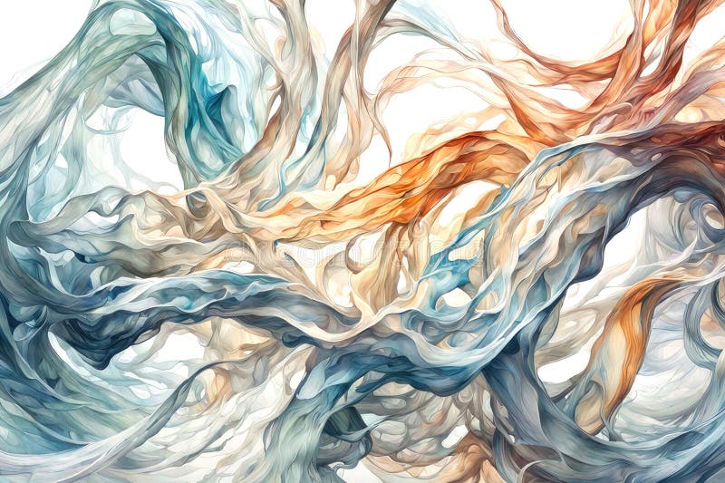 Watercolor abstract composition dynamic movement trend three-dimensionality, concept graphic resources. Watercolor abstract composition dynamic movement trend three-dimensionality, concept graphic resources.