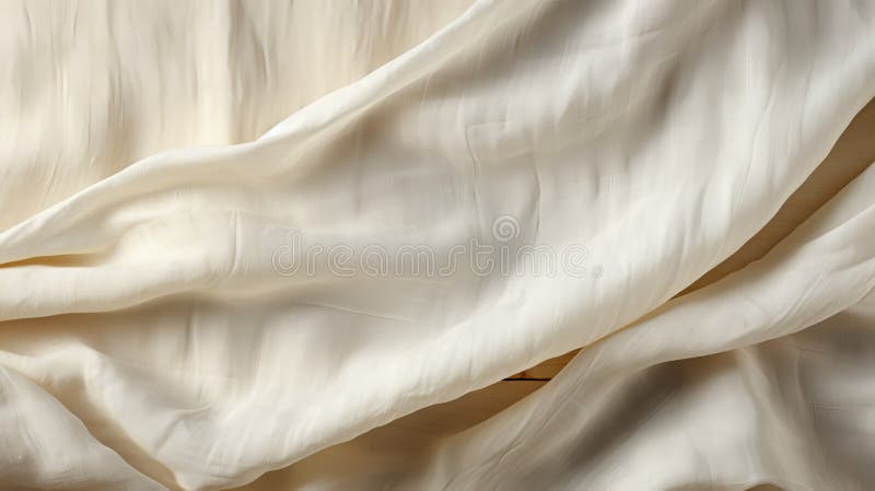 a white cloth, resembling flowing and textured fabrics, is elegantly stretched across a table in this image. captured with a nikon d750, the photo showcases light yellow and beige hues, reminiscent of paul cezanne's organic sculpting. the rustic textures add depth and character to the composition. ai generated. a white cloth, resembling flowing and textured fabrics, is elegantly stretched across a table in this image. captured with a nikon d750, the photo showcases light yellow and beige hues, reminiscent of paul cezanne's organic sculpting. the rustic textures add depth and character to the composition. ai generated