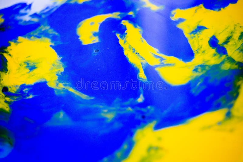 Dynamische flüssige Farbfarbe spritzt Hintergrund Blauer und der Orange gemischter flüssiger Hintergrund Abstrakter marmornder Ef lizenzfreie stockfotografie Dynamische flüssige Farbfarbe spritzt Hintergrund Blauer und der Orange gemischter flüssiger Hintergrund Abstrakter marmornder Ef lizenzfreie stockfotografie