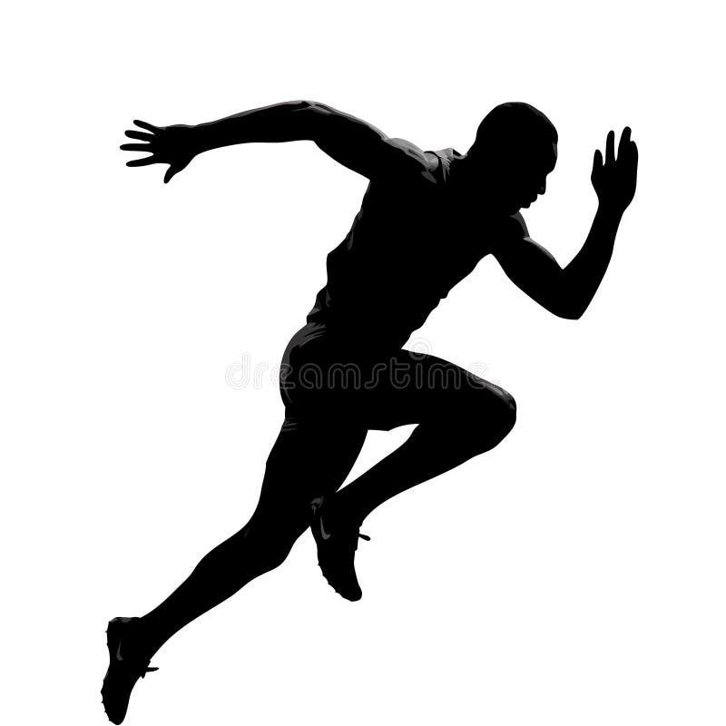 Dynamisk illustration av ljudblåsningsvektorn vid start för att visa om den är lämplig och sportiverar. royaltyfri illustrationer