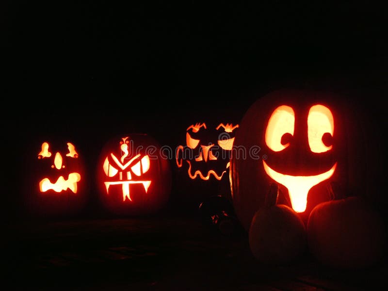 dynie halloween. zdjęcia stock dynie halloween. zdjęcia stock