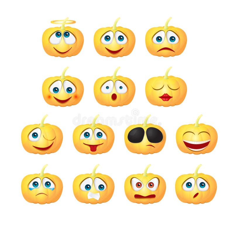 Dyniowy smiley royalty ilustracja