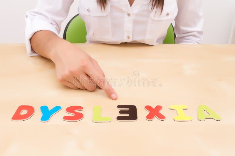 Dysleksja zdjęcia stock Dysleksja zdjęcia stock