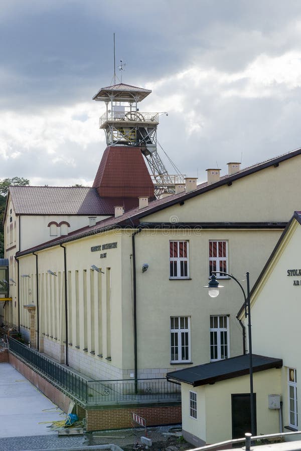 Dyszel kopalnia obraz stock