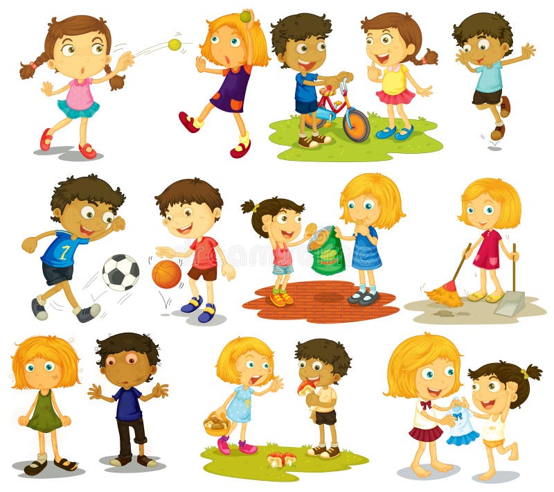 Dzieci ilustracji Dzieci ilustracji