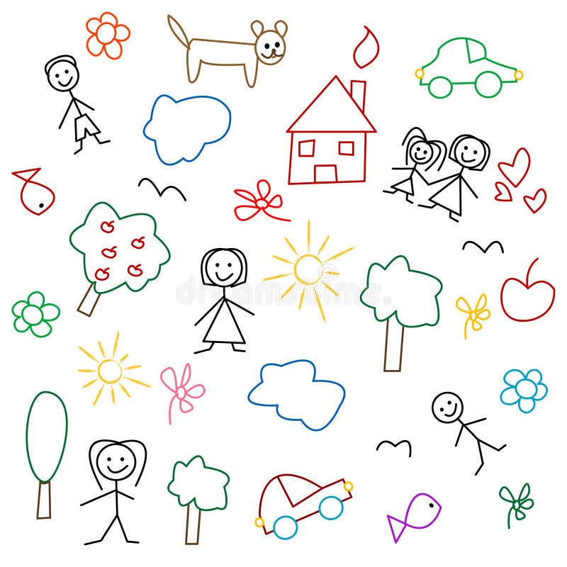 dzieci target726_1_ wzór bezszwowego s ilustracja wektor dzieci target726_1_ wzór bezszwowego s ilustracja wektor