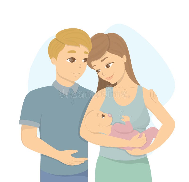 dziecka rodziny potomstwa ilustracja wektor dziecka rodziny potomstwa ilustracja wektor