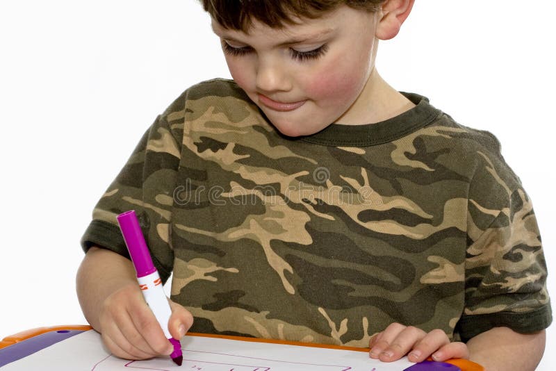 Dziecko rysunek zdjęcia stock
