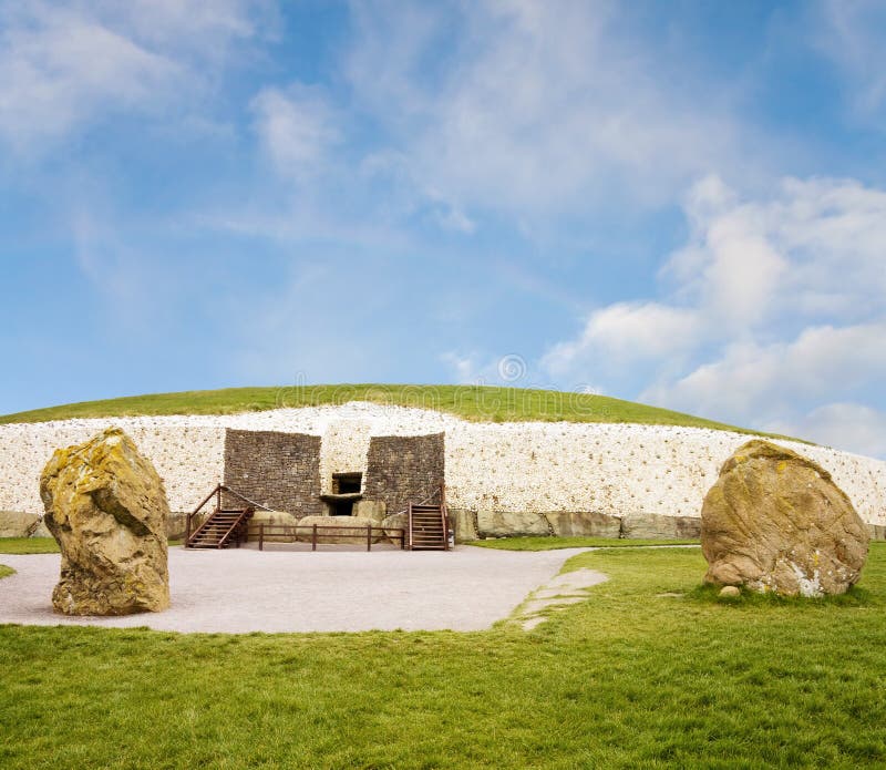 Dziedzictwa megalityczny newgrange przejścia grobowa świat