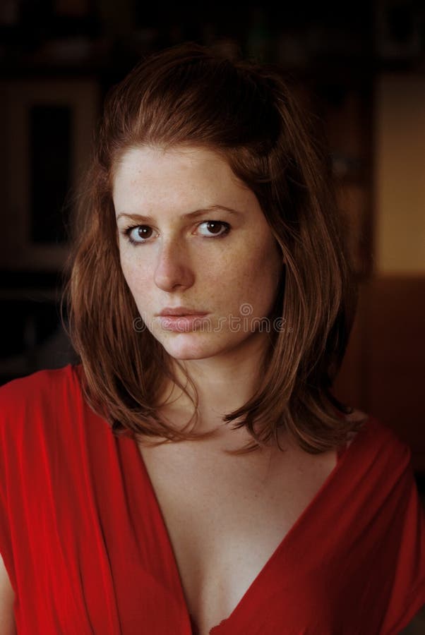 dziewczyny portreta redhair obraz royalty free dziewczyny portreta redhair obraz royalty free