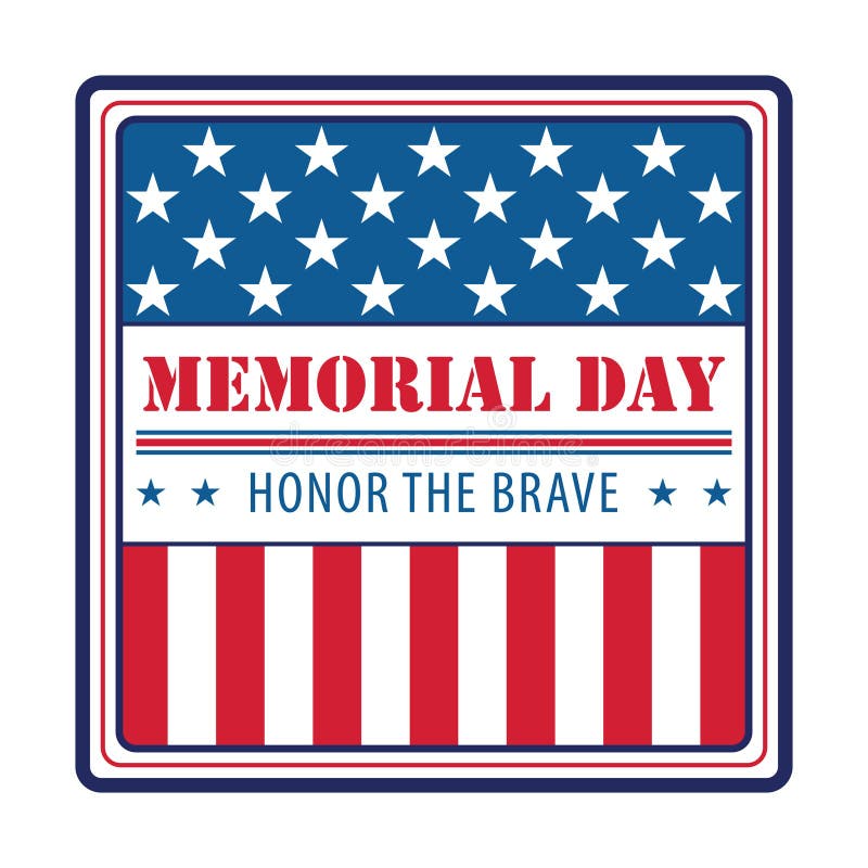 memorial day. Vector illustration decorative design. memorial day. Vector illustration decorative design